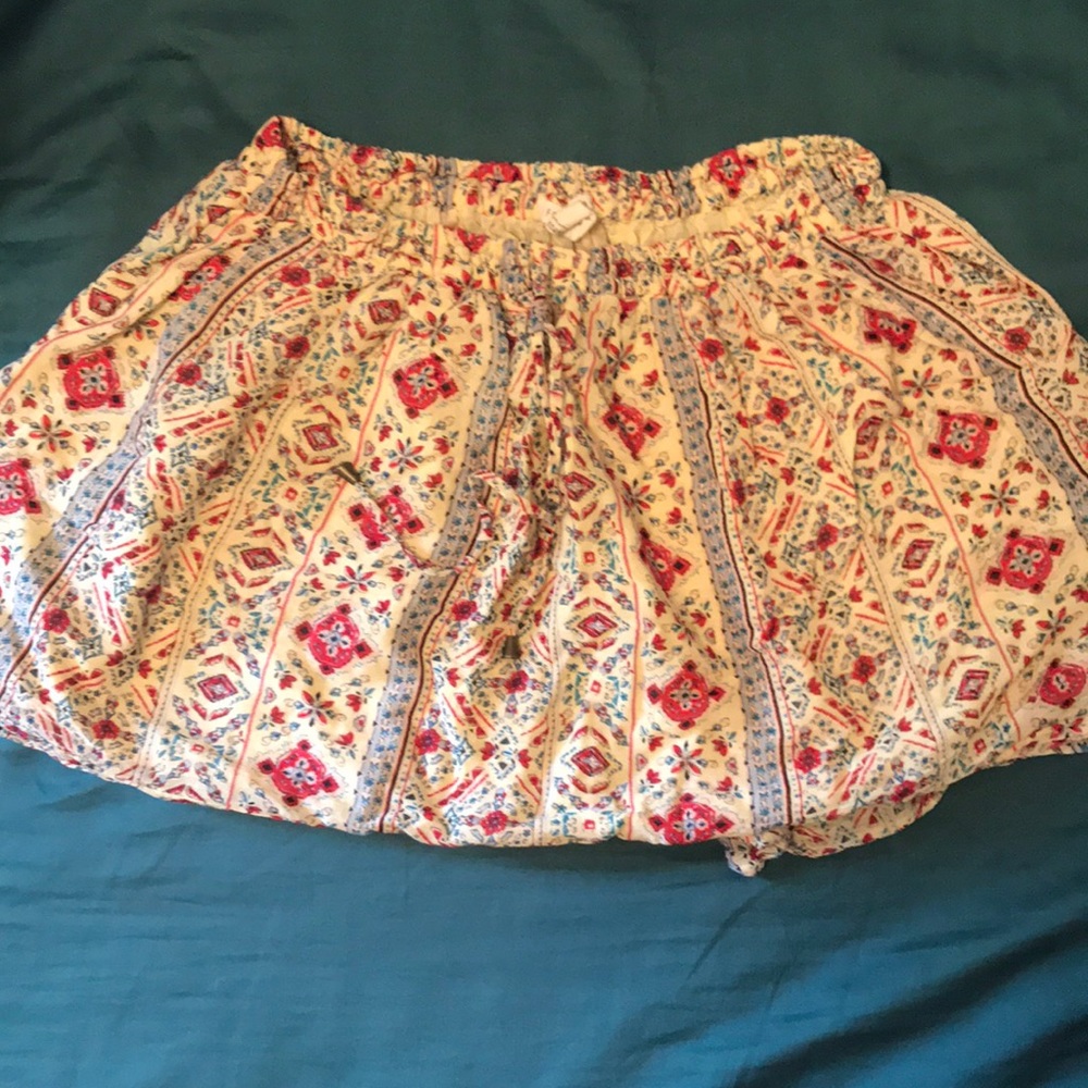 Boho Mini Skirt